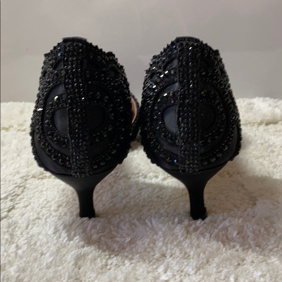 Women D’Orsay Wedding Pumps Pointed Toe - Picture 6 of 6